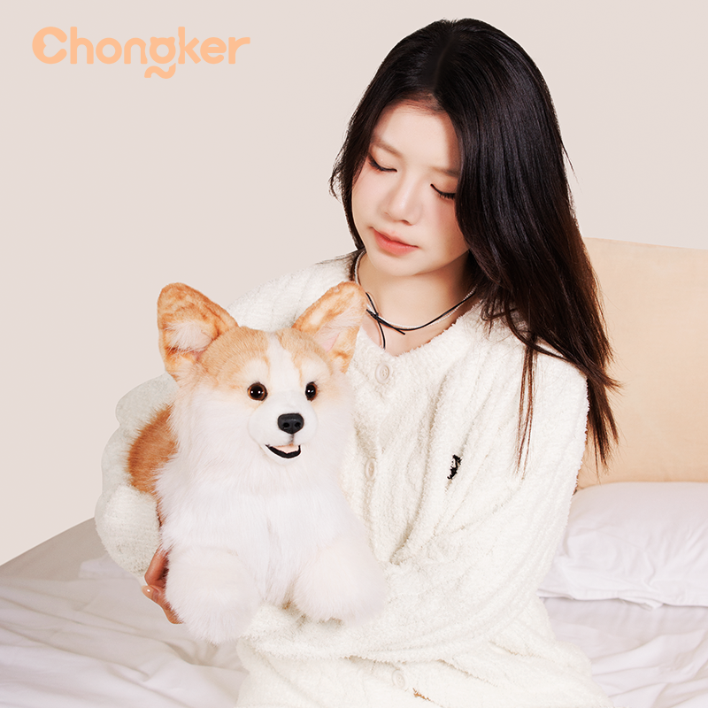 Corgi Dog Plush – Soft Gift for Dog Lovers & Kids