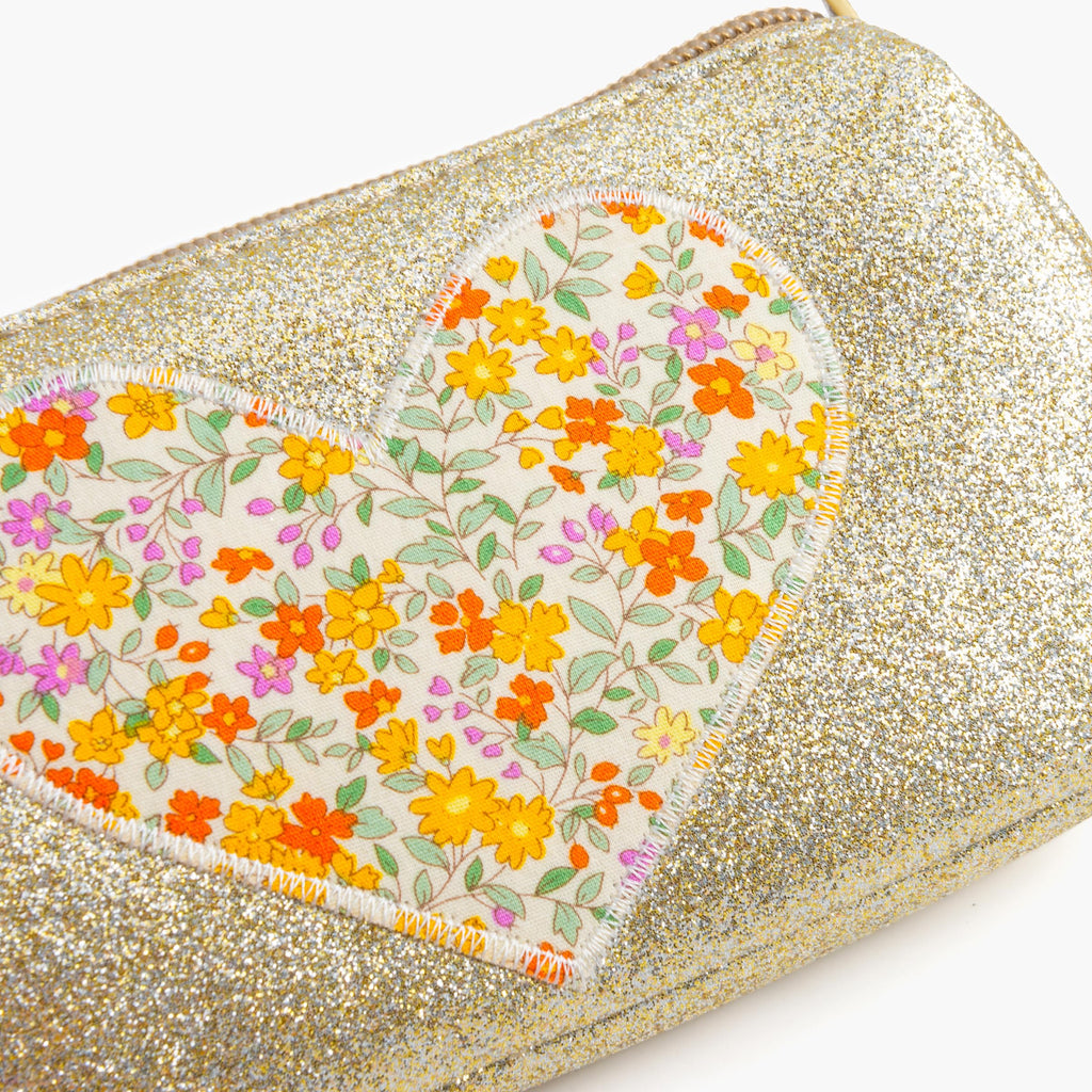 Sparkly Glitter Heart Purse for Little Girls (Ages 3–8, Toddlers) Cute and Stylish Design, Premium Quality