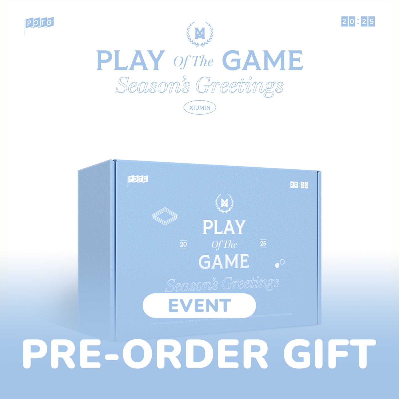 Xiumin - Play of the Game 2025 Season’s Greetings