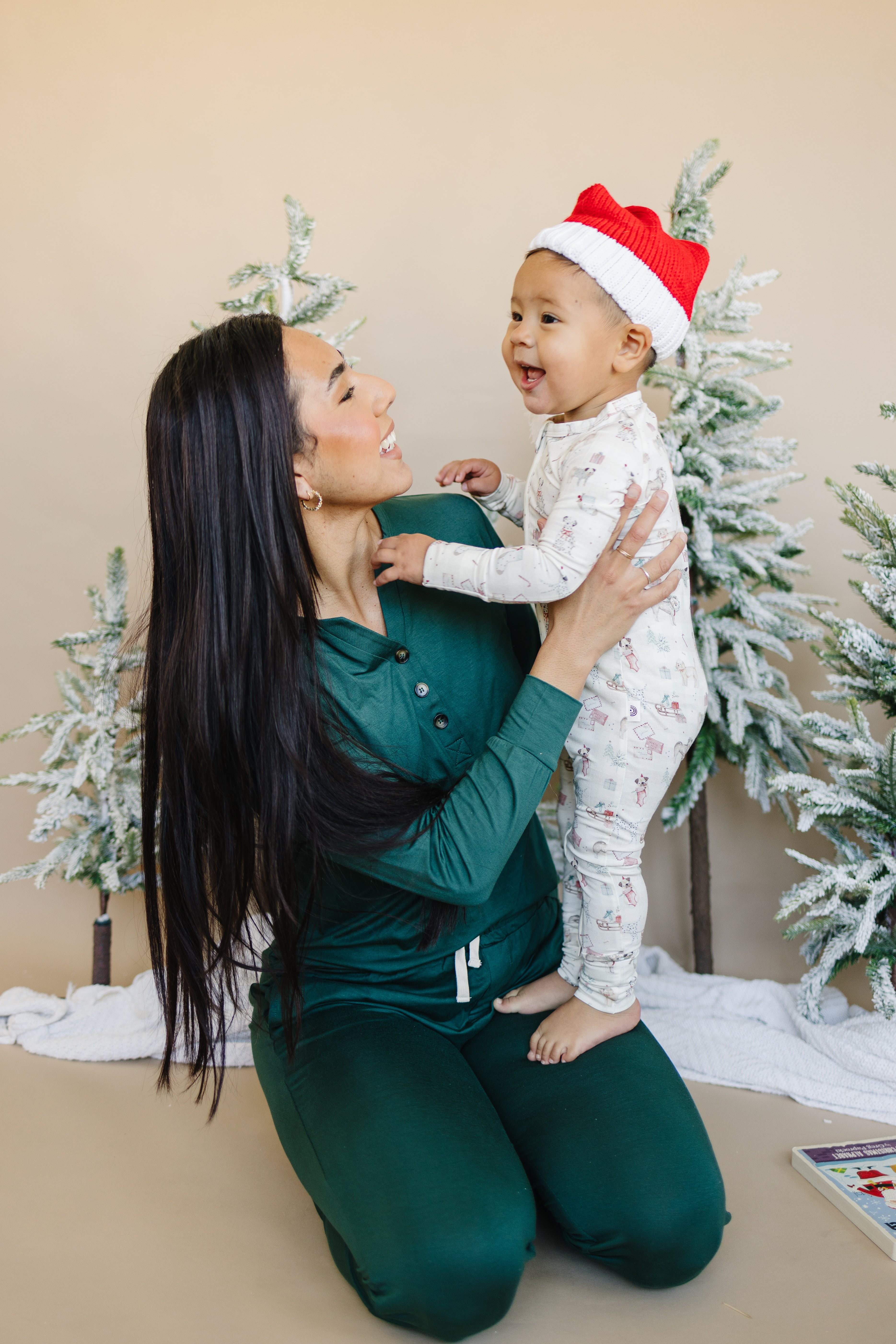 Santa Paws Bamboo Zippy Pajamas