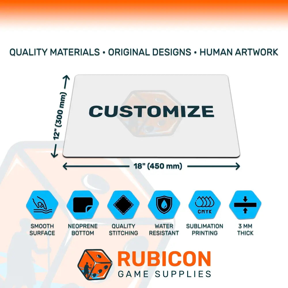 Custom Mousepad 18" x 12"